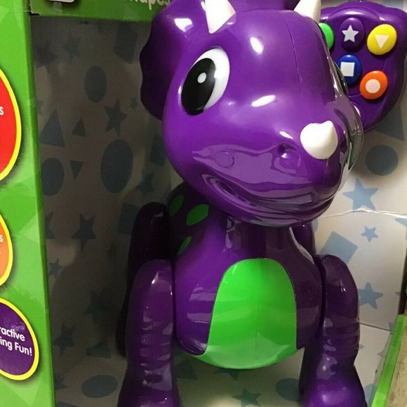 Dinasaur The Learning Journey Colors & Shapes Dancing Dino Kids Toys Purple - Picture 5 of 14